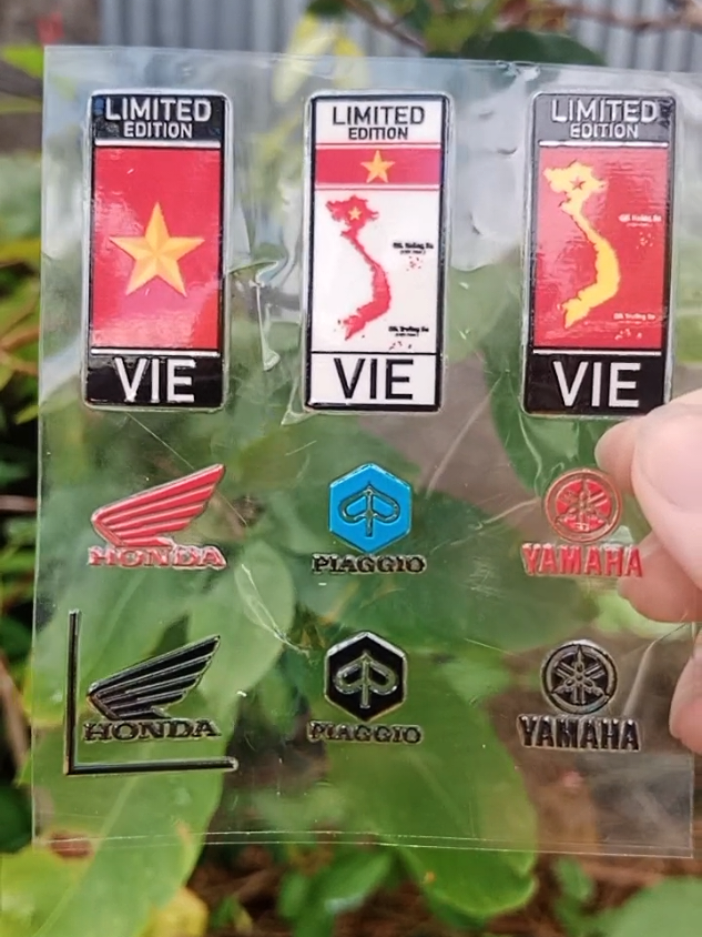 9 Tem Dán Biển Số Xe Máy 35k #temdanbiensoxe #xemay #tem #yeunuoc #xh #chichìchí @Chi Chì Chí 