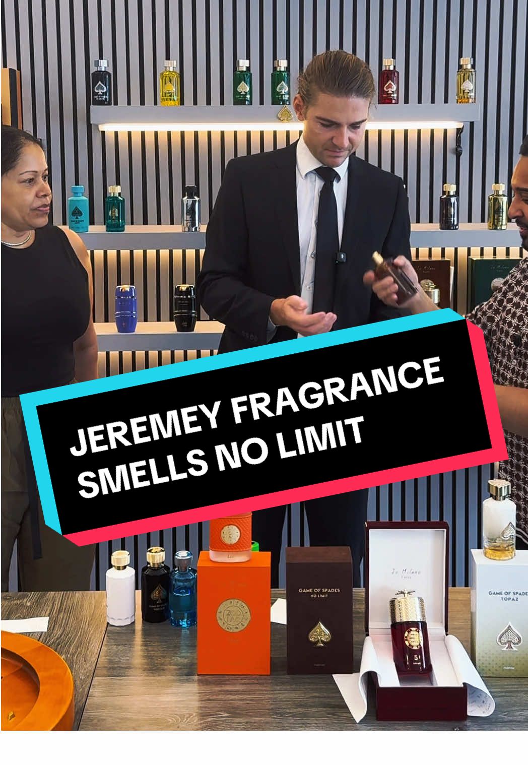 GAME OF SPADES NO LIMIT IS HERE @Jeremy Fragrance @Game Of Spades #nolimit #gameofspades #jomilano #fragrance #cologne 