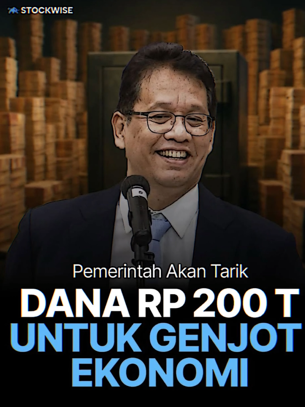 💥 Restu Prabowo, Dana Rp200 T Siap Dialirkan! Langkah besar diambil pemerintah. Purbaya Yudhi Sadewa, Menkeu baru, resmi dapat lampu hijau dari Presiden Prabowo buat mengalihkan dana jumbo Rp200 triliun yang selama ini parkir di Bank Indonesia ke sektor perbankan nasional. Tujuannya jelas 👉 memperkuat likuiditas bank, bikin penyaluran kredit lebih deras, dan mendukung pertumbuhan ekonomi di tengah tantangan global. Skema ini bakal jadi “bensin oktan tinggi” buat mesin ekonomi Indonesia, di mana perbankan jadi garda depan untuk menggerakkan UMKM hingga sektor riil. Dengan restu ini, sinyalnya tegas: era Prabowo ingin ekonomi bergerak cepat, tidak boleh lesu. Perbankan dapat suntikan, masyarakat dapat akses kredit lebih mudah, dan roda ekonomi nasional pun dipacu lebih kencang 🚀💰🇮🇩 #andryhakim #stockwise 