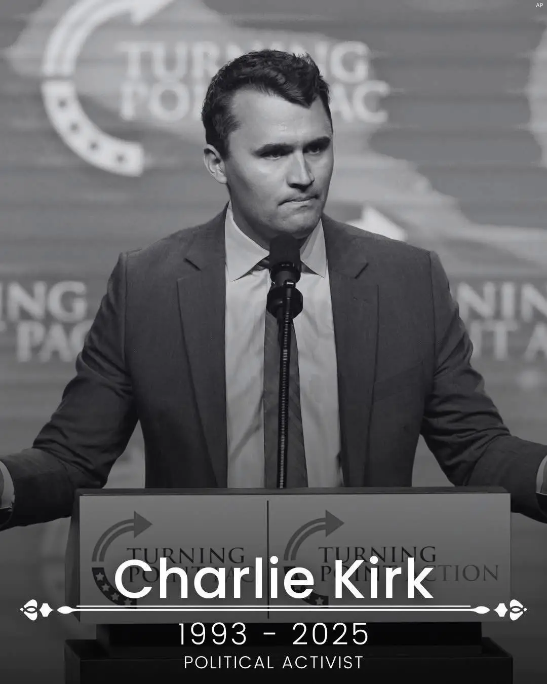 This isn’t a gun problem. It’s a heart problem. A hate problem. A humanity problem. Because the truth is… guns don’t pull themselves. People do. And when a society is so divided that a man can be shot for his beliefs, the weapon isn’t the root… it’s the brokenness inside the person holding it. We can argue all day about politics, but until we deal with the hatred that’s eating away at people’s hearts, nothing will ever change. This isn’t about the gun. It’s about the person who chose to pull the trigger. Rest in peace, Charlie Kirk. Prayers to his family during this heartbreaking time.
