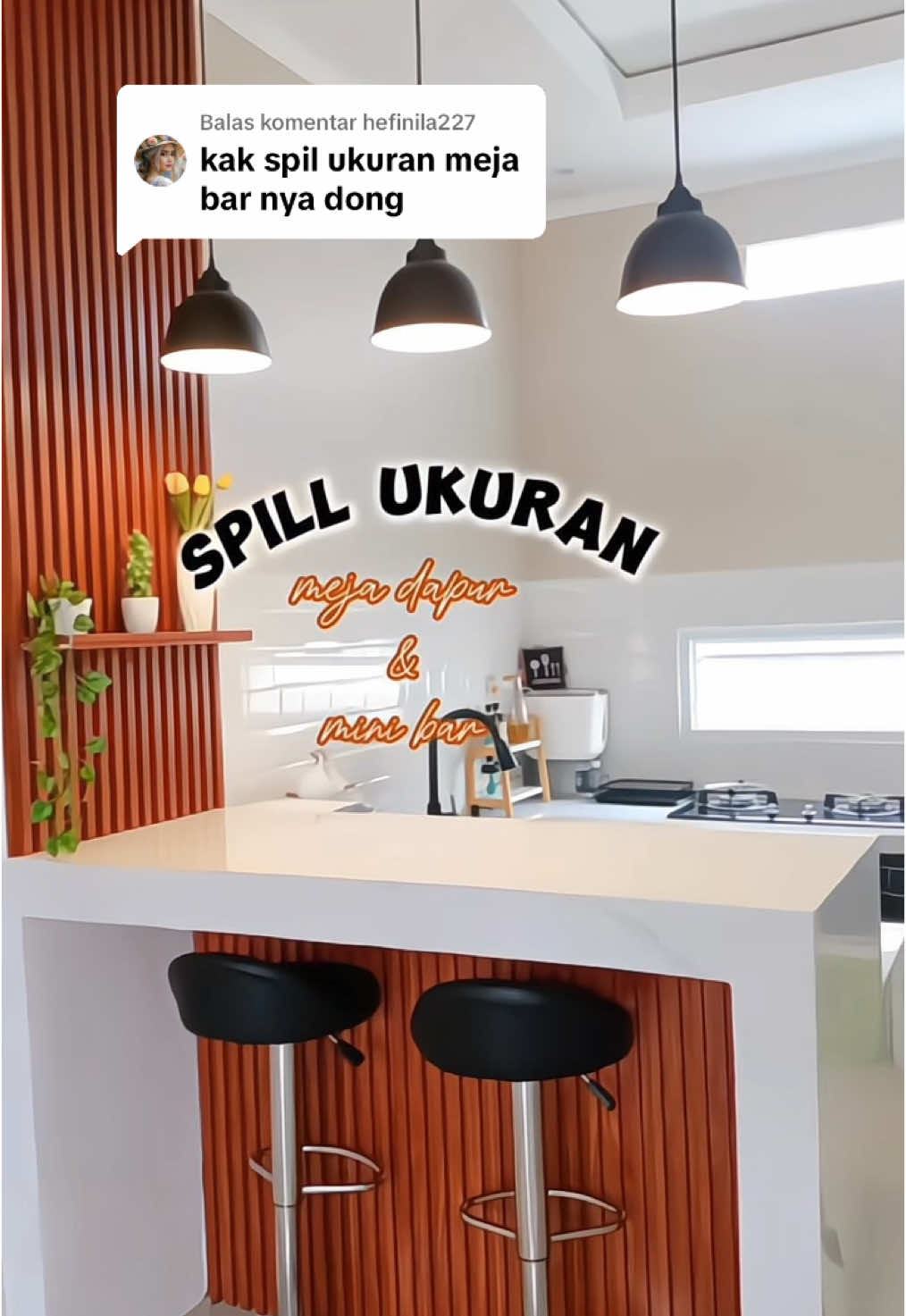 Membalas @hefinila227 jangan lupa save❗️aku up lagi yaa untuk ukuran minibarnya😊 #minibar #dapurminimalis #dapurestetik #rumahminimalis #rumahestetik #rumahsubsidi 