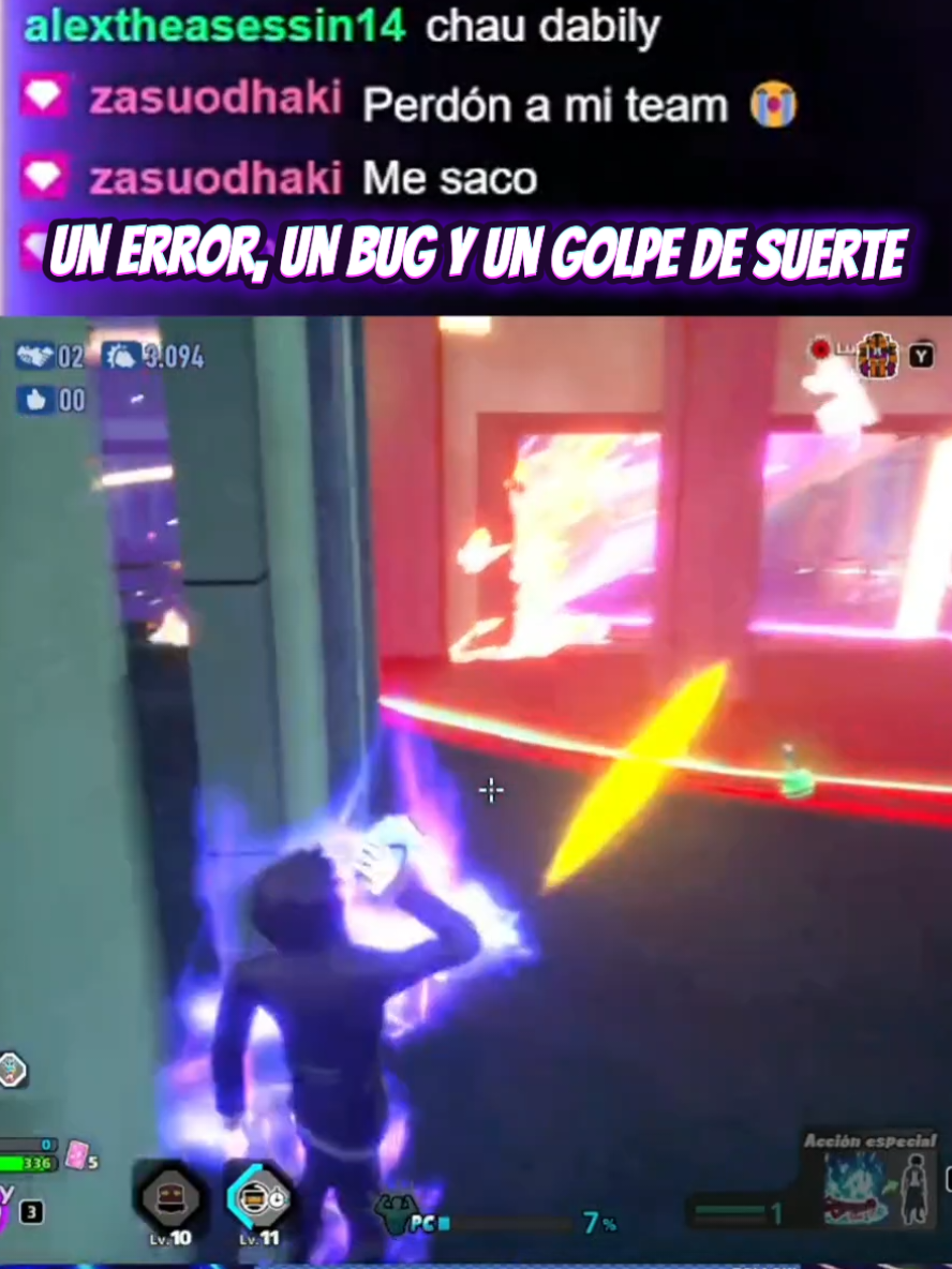 Un error, un bug y un golpe de suerte @nizoooo @owo @ben8282  #Twitch #tiodabilly #myheroultrarumble #chile #amigos 