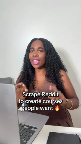 Scrape Reddit to create a course people want to buy #ai #perplexity 