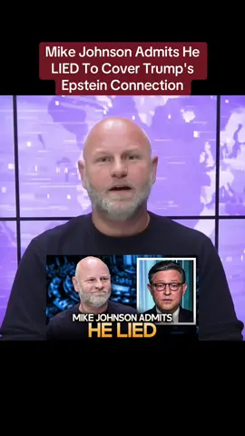 Mike Johnson Admits He LIED To Cover Trump's Epstein Connection #farronbalanced #trump #foxnew #maga #ustiktok🇺🇸 