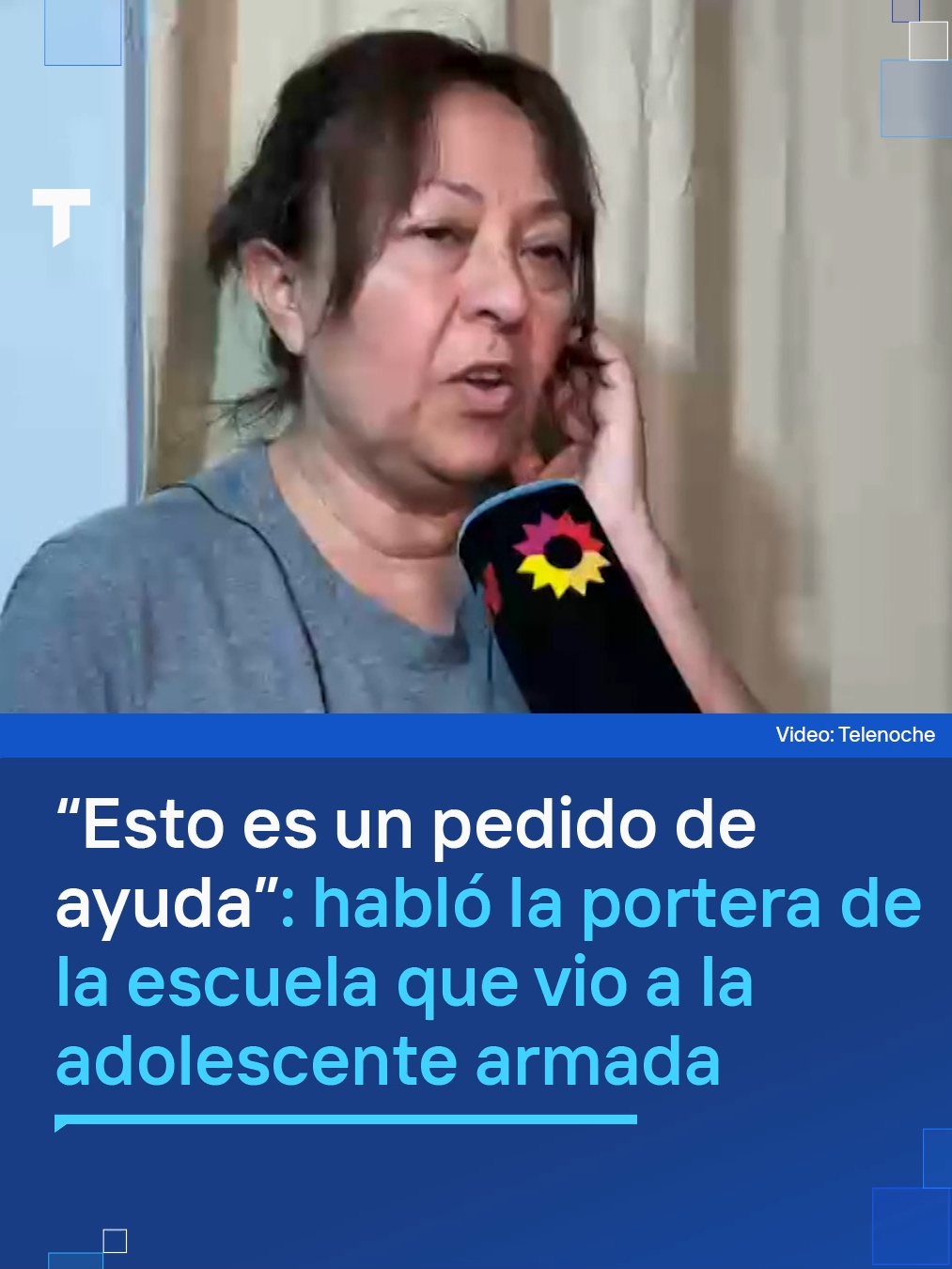 Una adolescente de 14 años estuvo seis horas atrincherada en una escuela de Mendoza y disparó dos veces. El pánico invadió a todos los presentes en el colegio. Algunas versiones indicaron que fue 