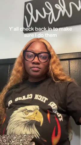 Imma need y’all! 