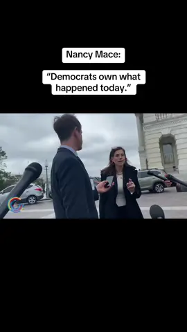 Nancy Mace did NOT like the follow-up question…why is that? #nancymace #charliekirk 