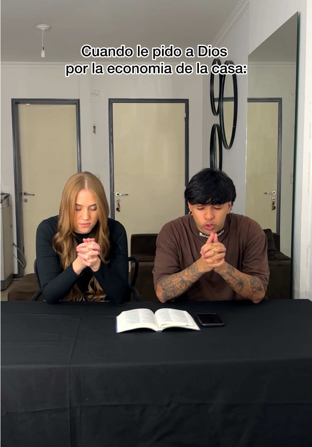 Cuando le pedis a Dios por la economia de la Casa!! ✌🏻😅😂 #humor #oracion #economia #parejas #parati 