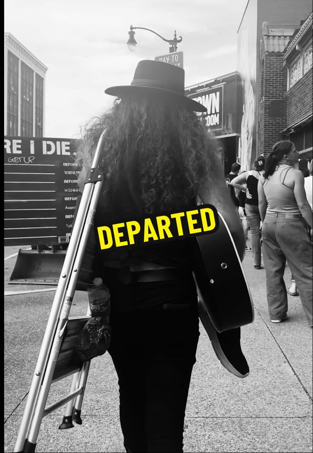 ⚡️DEPARTED⚡️ Thanks for all the love on this one, friends. Full video on YT! 🎥: @jellypipemedia  #western #gothic #noir #folk #lightninluke 