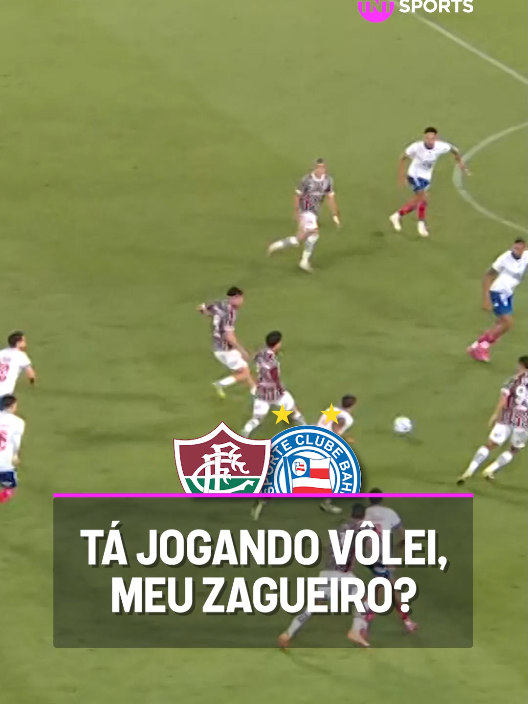 AÍ NÃO TEM MUITO PRA ONDE CORRER! É PÊNALTI CLARO! 😬 Se liga no lance que resultou no gol do Fluminense pra abrir o placar contra o Bahia no Maracanã. O árbitro marcou na hora! #FutebolBrasileiro #CopaBetanoDoBrasil