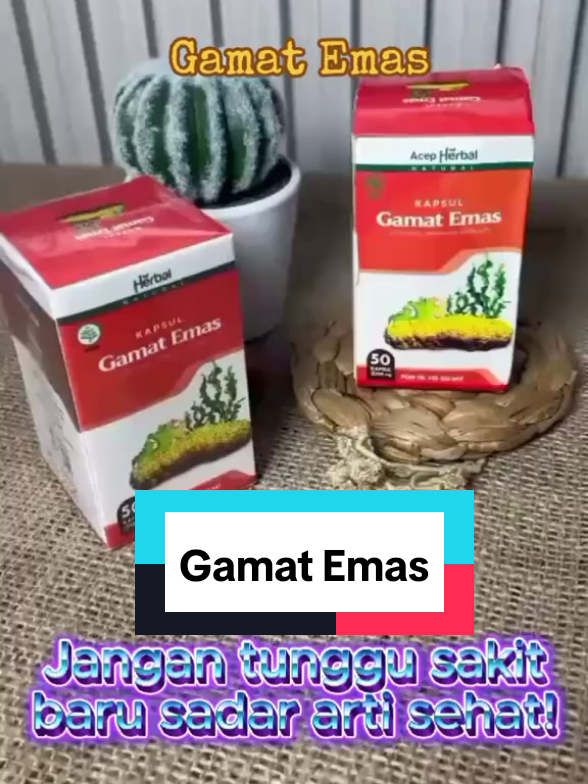 Kapsul Gamat Emas #EnergiKuatTiapLangkah #gamatemas #herbal #obatherbal 