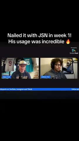 Recapping Jaxon Smith-Njigba as one of Adam’s Apples 🍏 that hit! His 56% target share was incredible and there’s no reason it shouldn’t continue! Big year incoming 🔥 #fyp #fypシ #foryoupage #nfl #football 