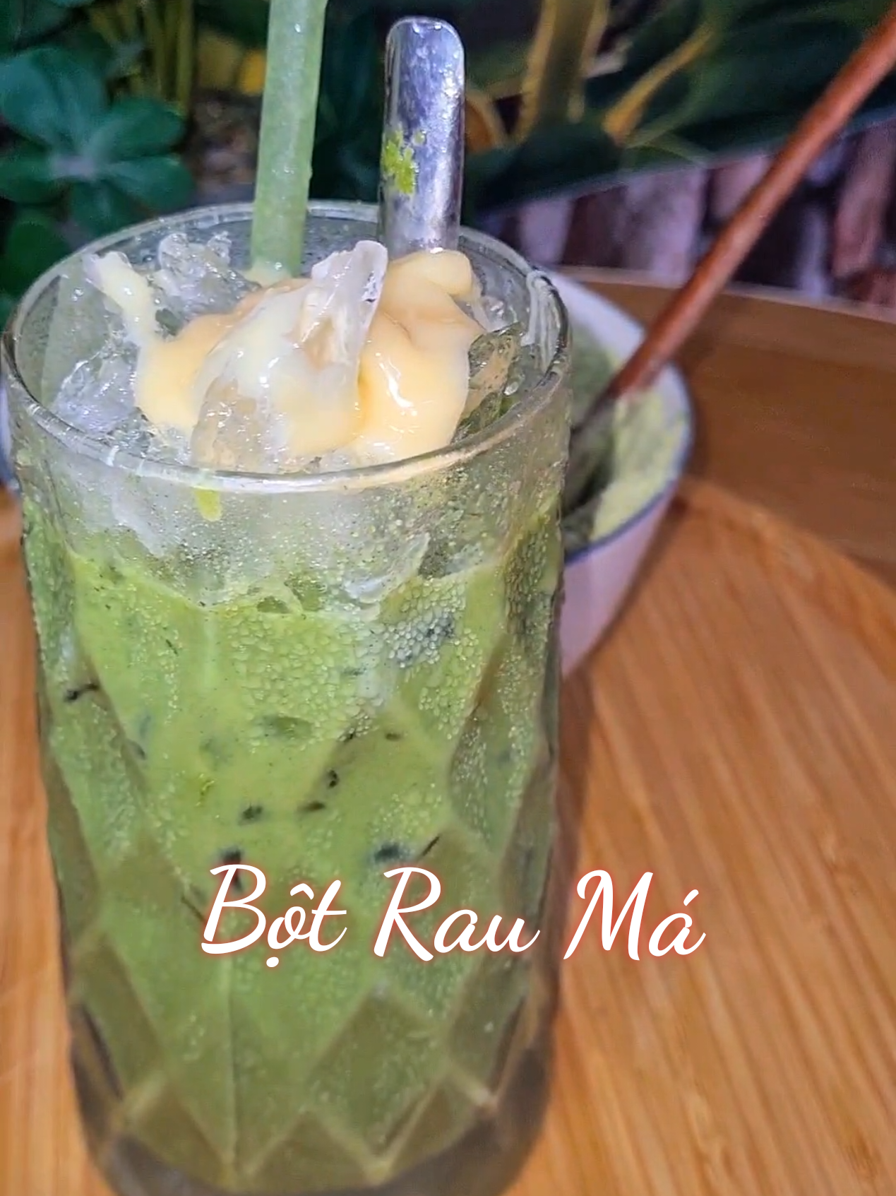 bột đâu rau má uống công nhận ngon#uongcungtiktok #botdau #rauma #dauxanhrauma #xuhuong 