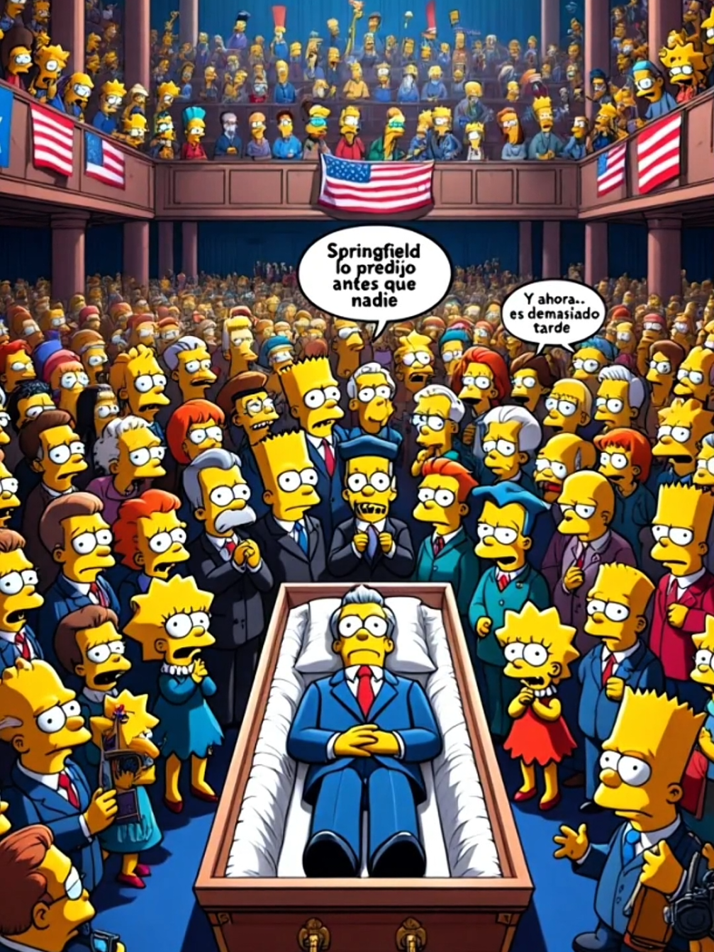 Los Simpson predijeron algo sobre CHARLIE KIRK 🥶 #lossimpson #predicciones #mexicocity #charliekirk #estadosunidostiktok 