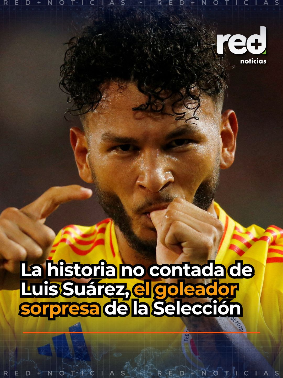 #Deportes | Luis Javier Suárez fue la figura de la goleada con cuatro goles. El delantero de 25 años, recién fichado por el Sporting de Lisboa, superó una grave lesión. Esta es su historia.  Más detalles en redmas.com.co