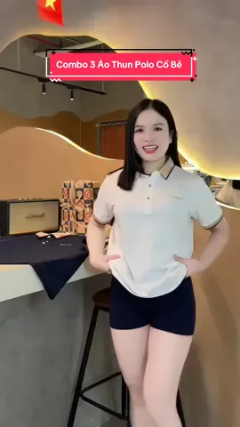 Combo 3 Áo Thun Polo Cổ Bẻ