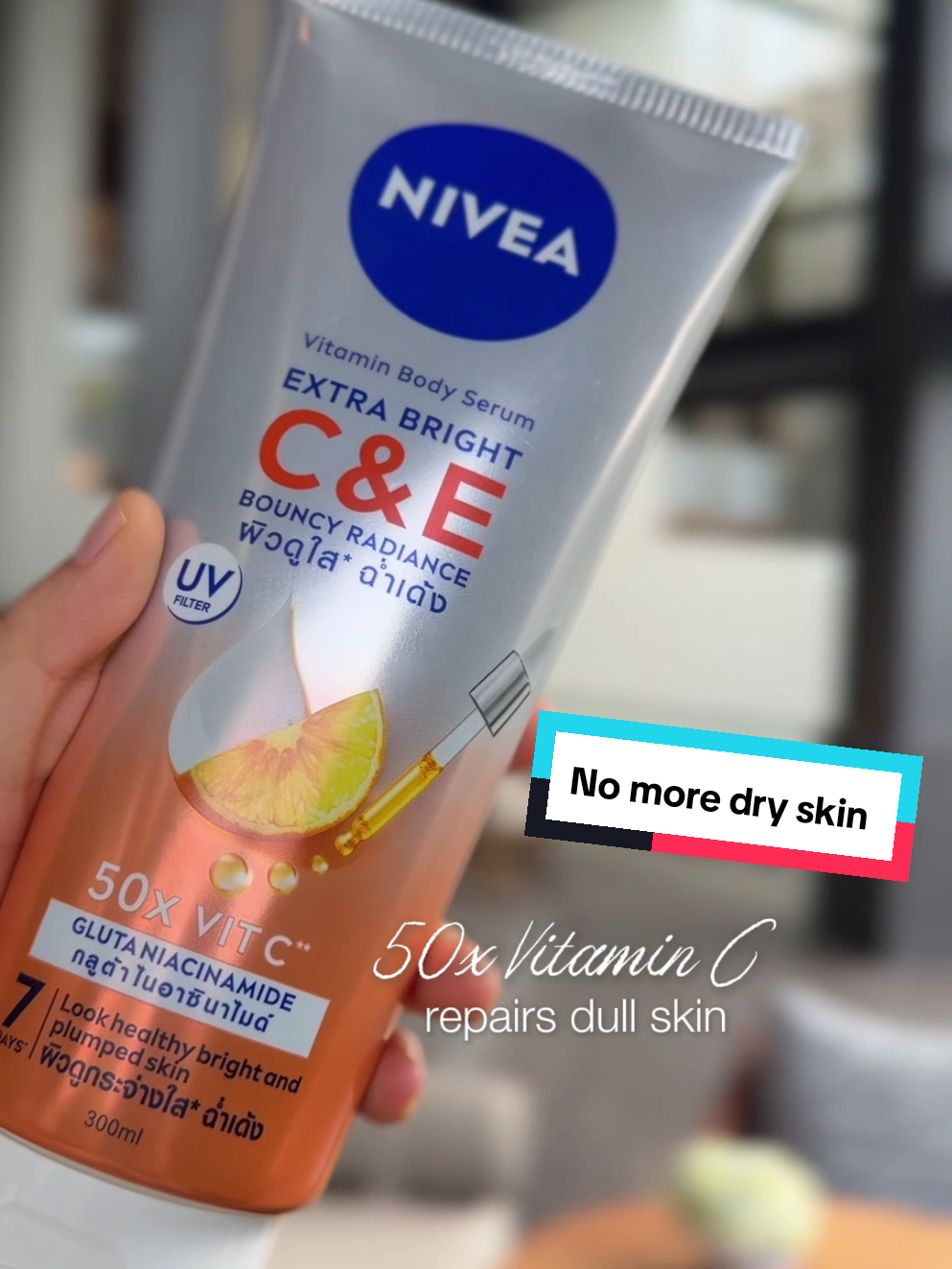 Beat the sun, not your glow with NIVEA Body Extra White C&E Vitamin Lotion! 🌞 Fast-absorbing Vitamin C & E for radiant, moisturized skin all summer. ✨ #myNIVEA #NIVEA #tiktokshopmalaysia #lotion #productcontent 