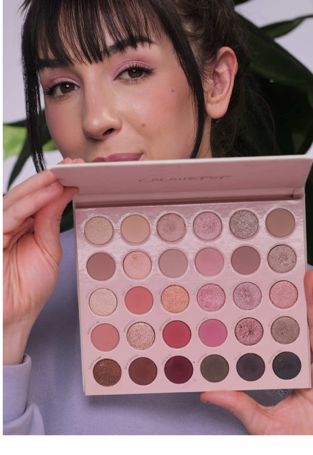 Pink eyeshadow palette and pink eyeshadow look at the end I'm using the Colourpop smoke 'n' roses palette @ColourPop Cosmetics  *product gifted #eyeshadow #pinkeyeshadow #colourpop #cpshadowofsecrets #eyeshadowpalettes