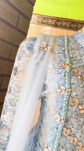 Kebaya Cantika Ice Blue (bisa request berfuring daleman maupun non furing, bisa request warna dan ukuran juga) #kebaya #graduation #engagement #fyp #fypシ 
