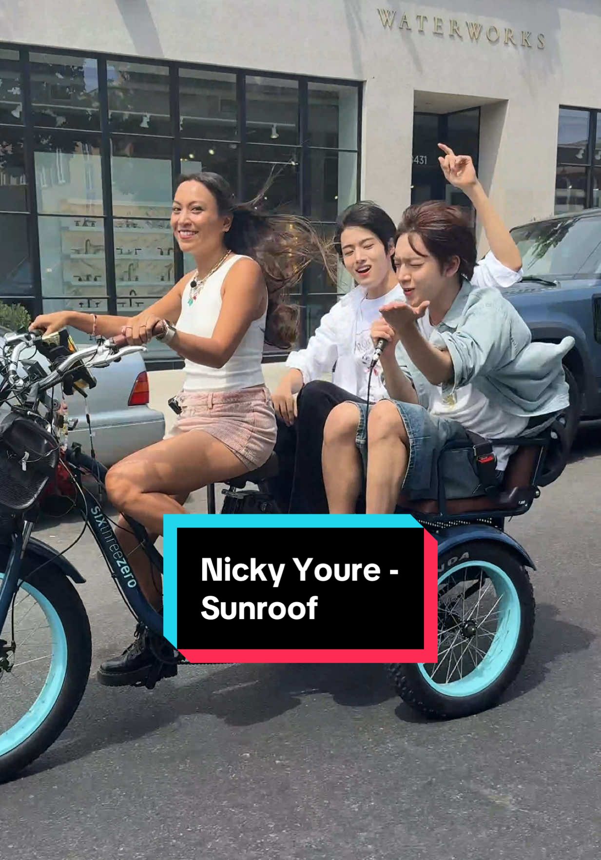 blasting our favorite tunes | @IDID #idid #etrikekaraoke #sunroof #kpop 