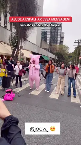 Eu já abri o B.O. sobre o que aconteceu. O processo só vai ser aberto se não houver um pedido de desculpas. 🙏 Enquanto isso, peço a ajuda de vocês para compartilhar esse vídeo e espalhar a importância do respeito ao trabalho de quem leva alegria às ruas. 🐷✨