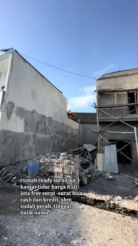 rumah ready 850 juta 3 kamar tidur, harga free surat-surat, bisa cash dan kredit di bri, bni, mandiri, hub: 085792369080