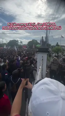 Gen Z NEPAL HÓA VÀNG LUÔN TOÀN NHÀ CHÍNH PHỦ #tinnong