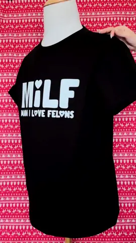 Cotton Unisex Milfs Man I Love Felons Funny Letters T-Shirt Funny Humor Outfit Graphic Printed Tee  