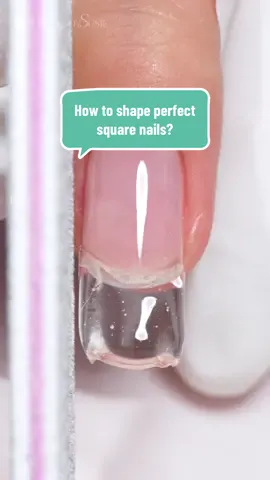 How to shape perfect square nails？ I used: 👉SC320F Nail Drill 👉Small Sanding Bands 💅Click my shop to get the tools! #melodysusie #GetReadyforFashionWeek #nailtutorials #naildrill #nailtools 