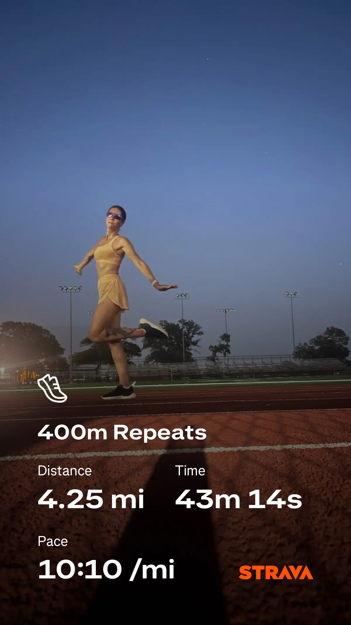 First time doing intervals in a very very ancient long time. Twas much more enjoyable than I was expecting. #catchysong #runtok #halfmarathontraining 