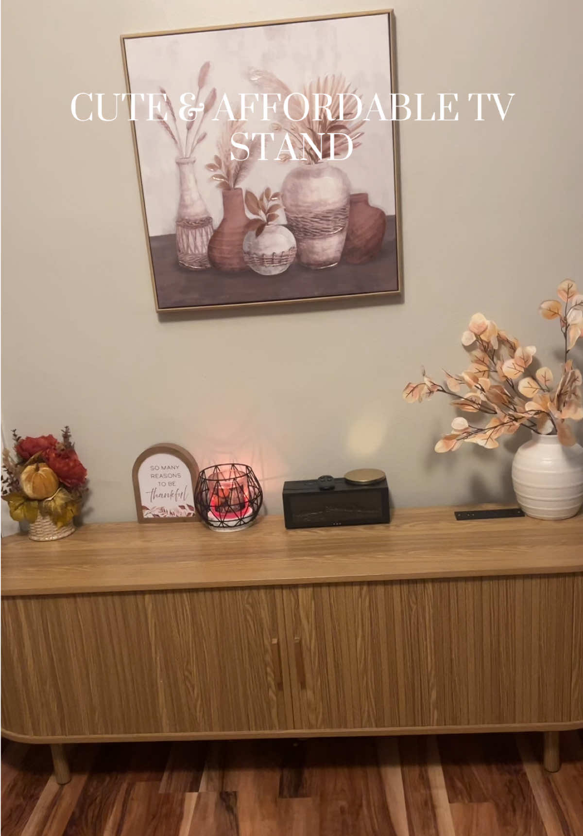 Obsessed with this oak TV stand I got from Onbrill 🤍 I don’t even use it as a TV stand – it’s perfect for extra storage too! Super cute, affordable, comes in multiple colors + free shipping 👏 @ONBRILL OFFICIAL  #tvstand #organization #storagecabinet #livingroomdecor #viraltiktok 