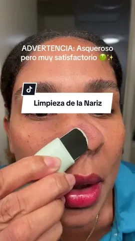 Exfoliación y limpieza de la grasa y puntos negros de la nariz @ilso US  #blackheadremovertool #cleanskincare #skincaretiktok #tiktokshopcreatorpicks #tiktokshoprestock 