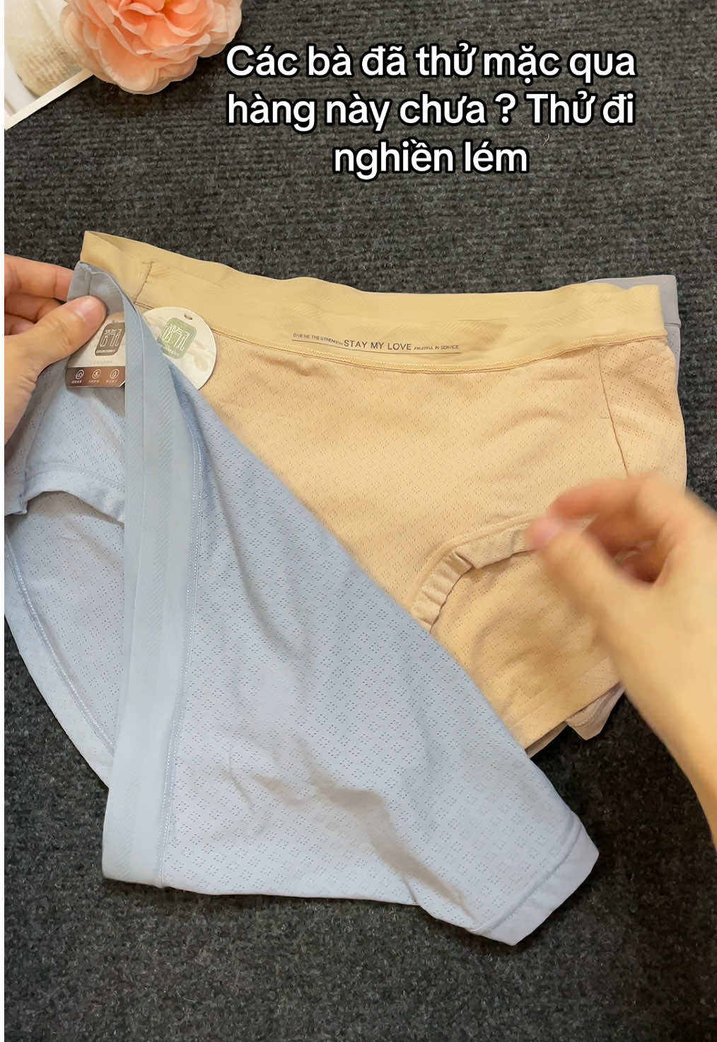 Quần lót thun lạnh cotton mặc mát co dãn thoải mái #dolot #noiy #quanchip #quanchipcotton #quanthunlanh 