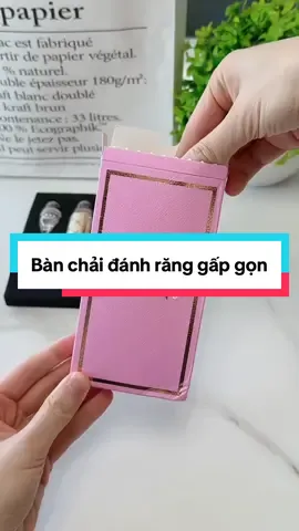 Bàn chải đánh răng gấp gọn #giadungtienich #giadungthongminh #fyp #banchaidanhranggapgon 