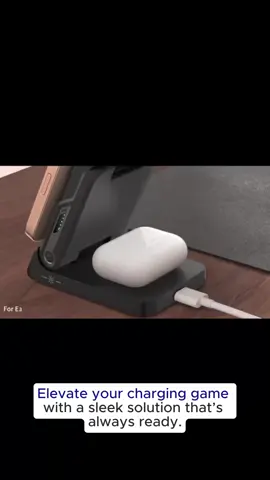 Upgrade your porrable chargers and tey this sleek portable charger for your phone, watxh and ear pods  #wirelesscharger #4in1charger #3in1charger #wirelesscharging #4in1chargingcable #wirelesschargingstation #wirelesschargingcase #wirelesspowerbank #3in1chargerstation #phonechargers
