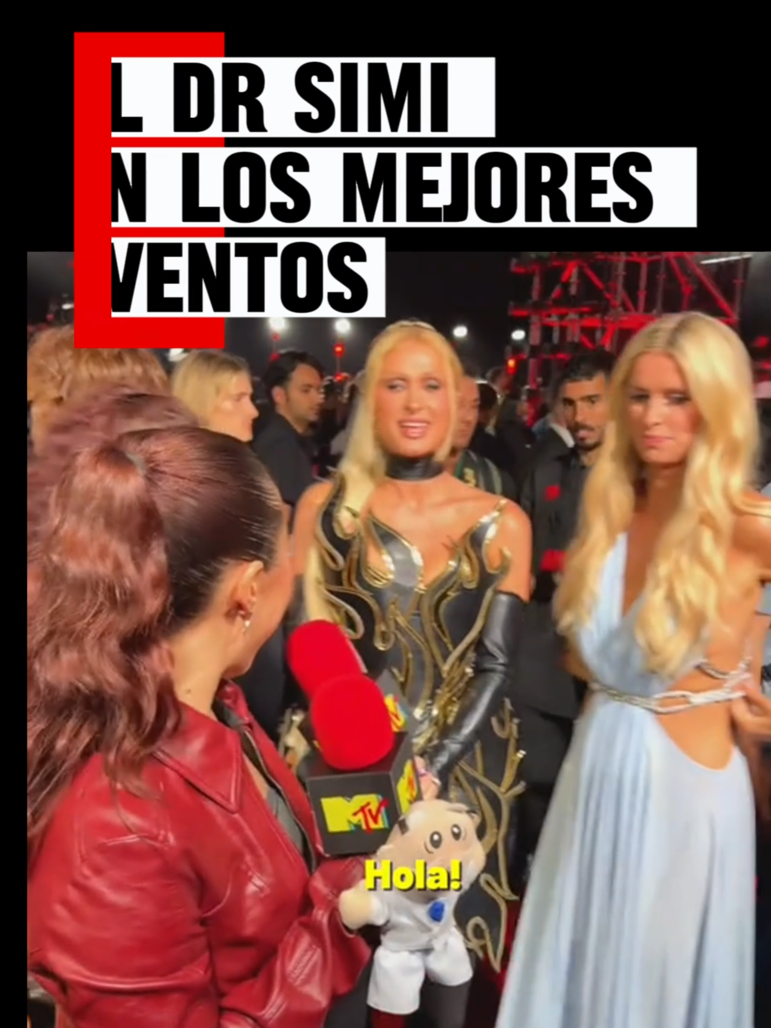 LAS HERMANAS HILTON con el DR SIMI en los MTV #santochismelatam #santochisme