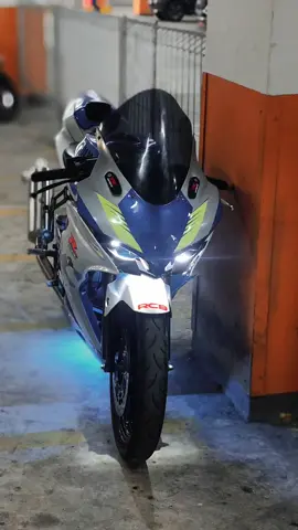 ice blue gsx-r150 🥶🤙🏼 #gsxr #gsxr150 #gsxmodifikasi 