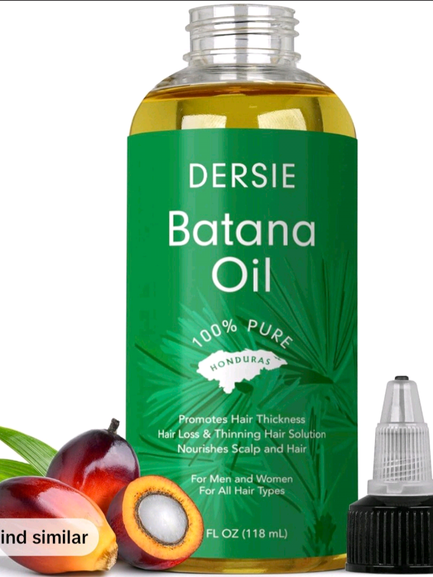 Batana Oil: Dr. Sebi Organic R #tiktokshop #batanaoil #hairgrowthtips #haircare #allhairtypes 