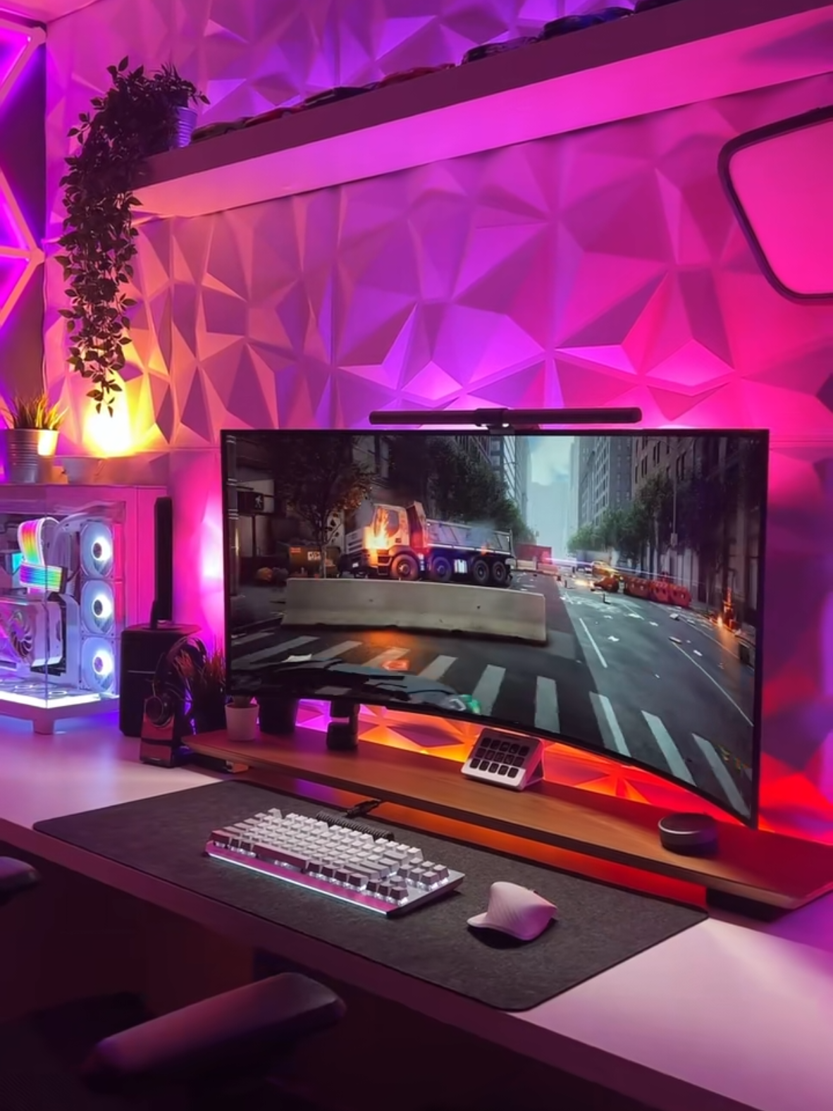 Monitor tela curva Enterprise 31.5 polegadas📺🔥 #monitorgamer #tela #gamer #viral #viralvideo 