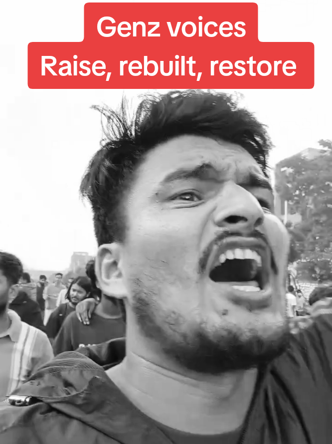 Genz voices against corrupt government. leave all past destruction now it's time to raise,rebuilt & restore our country Nepal  #nepaliyouth #genz #corruptgovernmentdown #GenshinImpact #genshin 