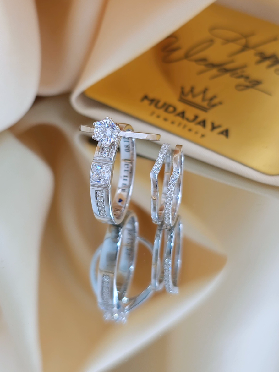 Wujukan cincin custom impianmu bersama mudajaya jewellery💍💍#fypシ゚viral🖤tiktok #fypシ゚ #fypviralシ 
