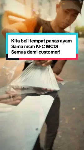 Untuk customer kita berkorban apa saja. Thank you customer kesayangan Ganteng! Kualiti ini untuk komer!