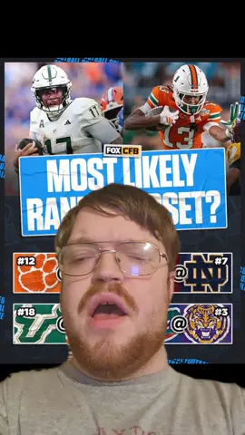#greenscreen week 3 most likely upsets #CollegeFootball #football #footballtiktok #upsets @FOX Sports 