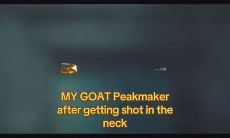Peakmaker 👅 #goat #peacemaker #stillkickin #survived 
