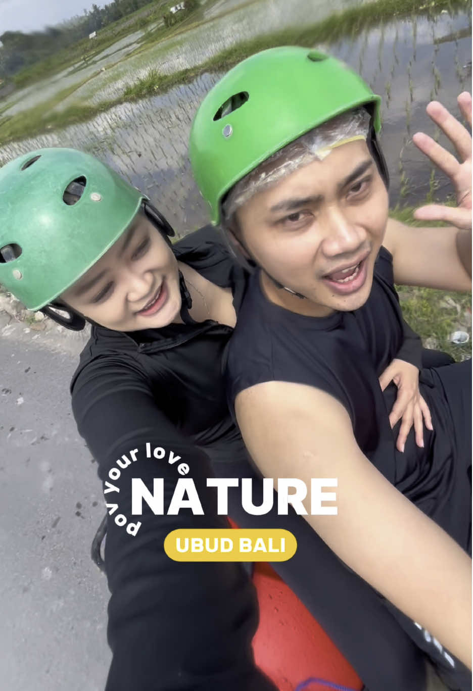 Everything would definitely be fun with you🤍 #ATV #funactivities #ubud @🐥🐷✨ 