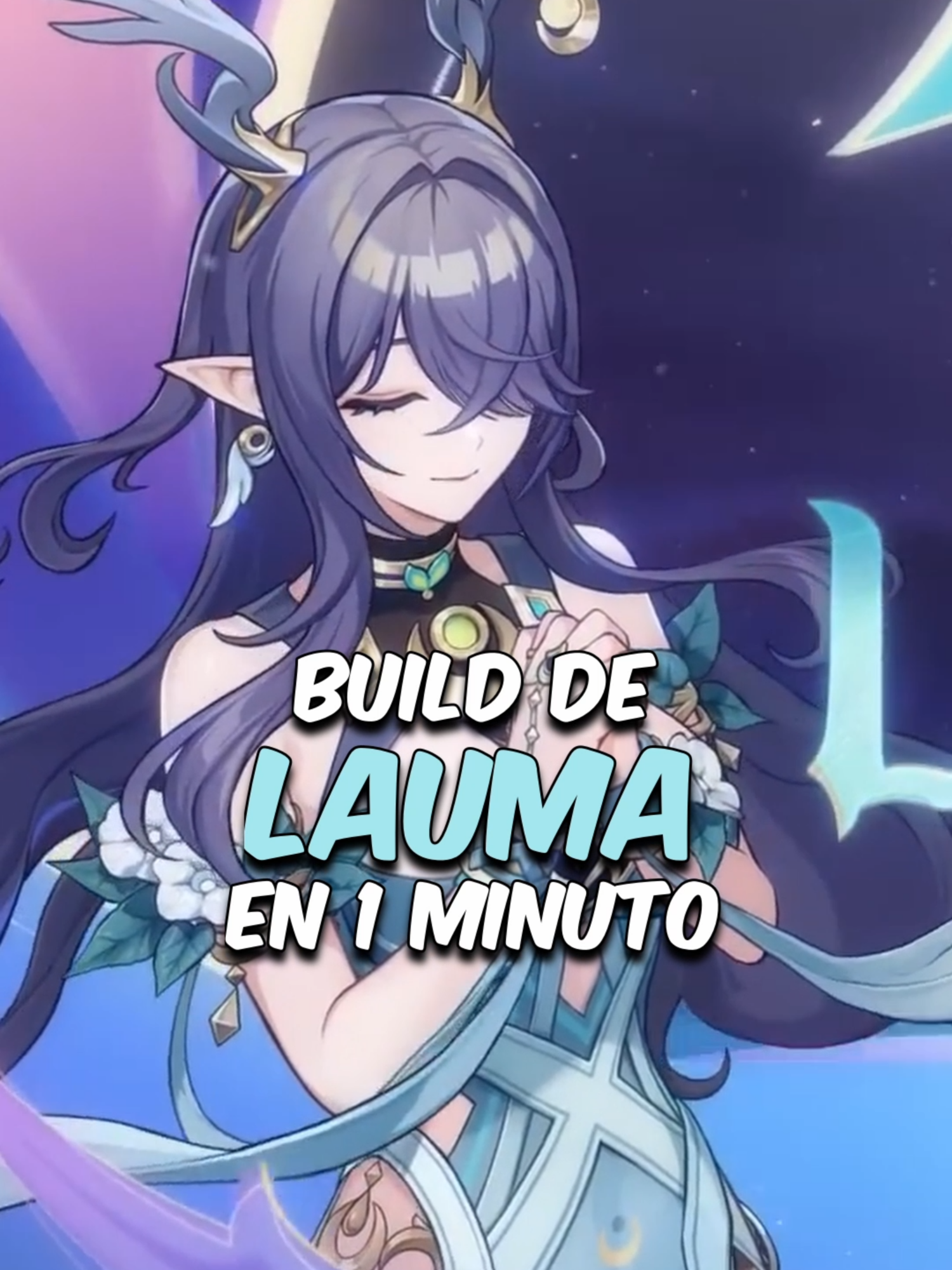BUILD de #LAUMA en 1 MINUTO 🦌 #genshinguide #genshin #hoyocreators 