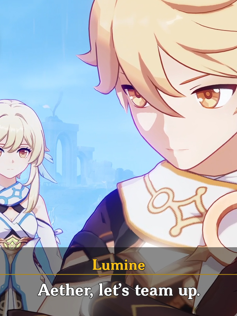 Lumine Teams Up with Aether - Genshin impact 6.0 #genshin #GenshinImpact #genshinimpactedit #lauma #flins #ineffa #aether #luminegenshinimpact #nodkrai #fypシ #fyp #fy #fypシ゚viral #fypage #foryou #foryoupage #foryourpage #fyppppppppppppppppppppppp #viral