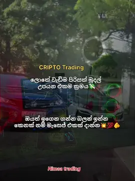 Trading ඉගෙන ගන්න කැමති අය මට  Bio එකේ තියෙන නම්බර් එකට whatsapp මැසෙජ් එකක් දාන්න...😎❤️💪#creatorsearchinsights #viral #fyp #froyou #trending 