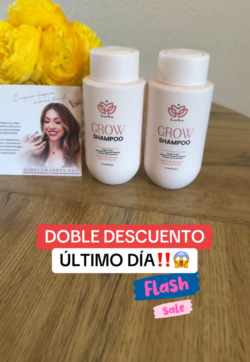 Simply Grow Shampoo Duo  #dealsforyoudays #tiktokshopcreatorpicks #tiktokshopcybermonday #tiktokshopblackfriday #tiktokshopholidayhaul @simplymandys @Mandys Pena 