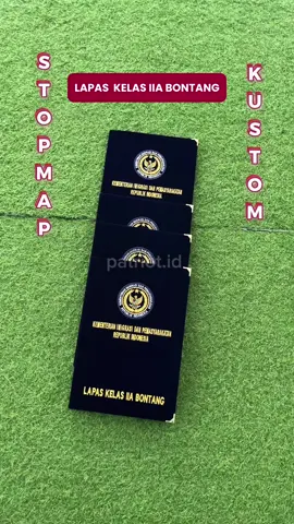 Stopmap Kustom Lapas Kelas IIA Bontang🤩🔥 Harga : Rp95.000 (min. 5 pcs) #stopmapkemenimipas #atributkemenimipas #kemenimipas #atributlapas 
